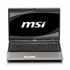 Laptop MSI Intel i3-330M 2.13GHz, 4GB, 500GB, DVDRW, WEB, LED 15.6" - Baterie noua